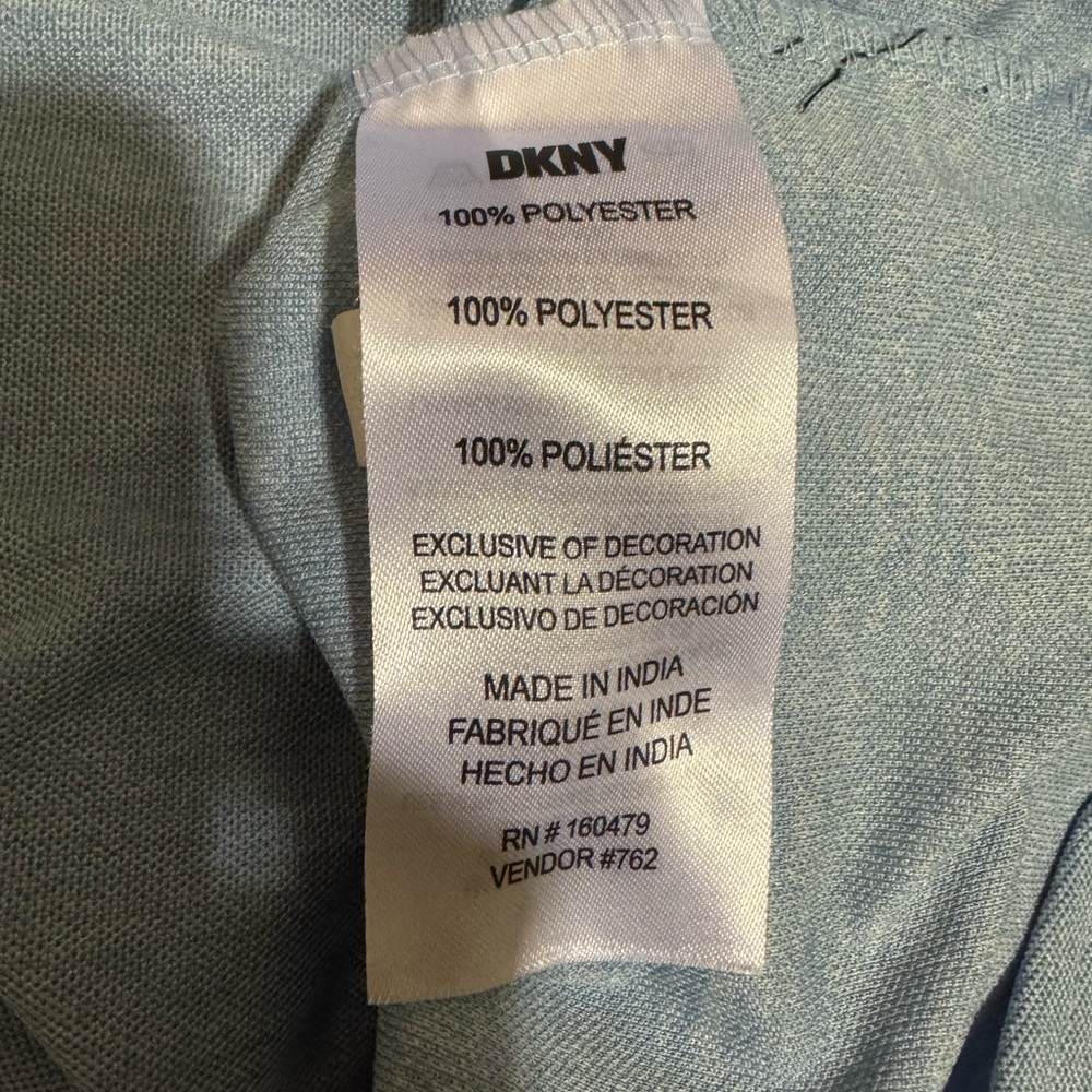 DKNY light blue Casual Button Down Shirt - Picture 5 of 5